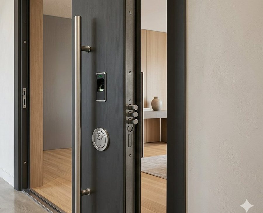Porte blindée Tenola gamme Premium BP3 - détail finitions